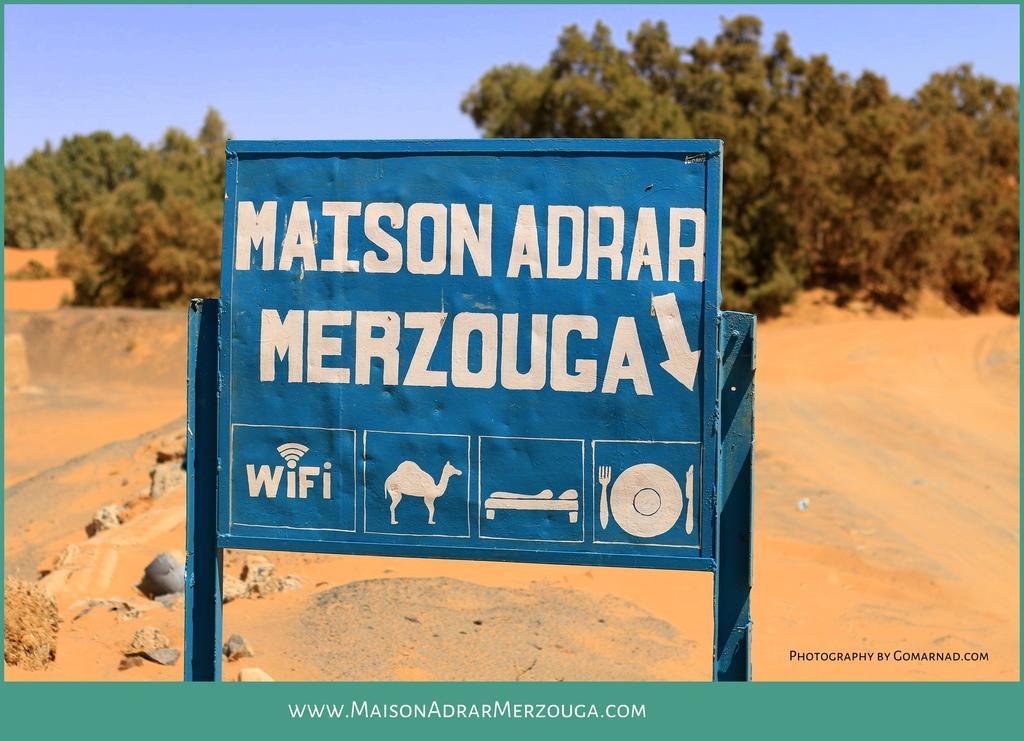 Maison Adrar Merzouga Extérieur photo